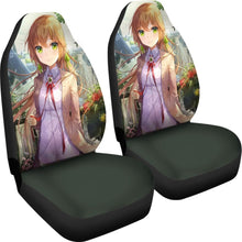 Load image into Gallery viewer, Anime Green Girl Seat Covers Amazing Best Gift Ideas 2020 Universal Fit 090505 - CarInspirations