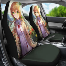 Load image into Gallery viewer, Anime Green Girl Seat Covers Amazing Best Gift Ideas 2020 Universal Fit 090505 - CarInspirations