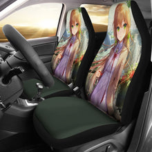 Load image into Gallery viewer, Anime Green Girl Seat Covers Amazing Best Gift Ideas 2020 Universal Fit 090505 - CarInspirations