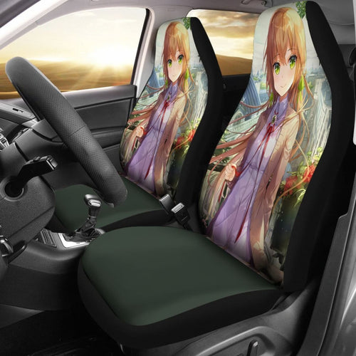 Anime Green Girl Seat Covers Amazing Best Gift Ideas 2020 Universal Fit 090505 - CarInspirations