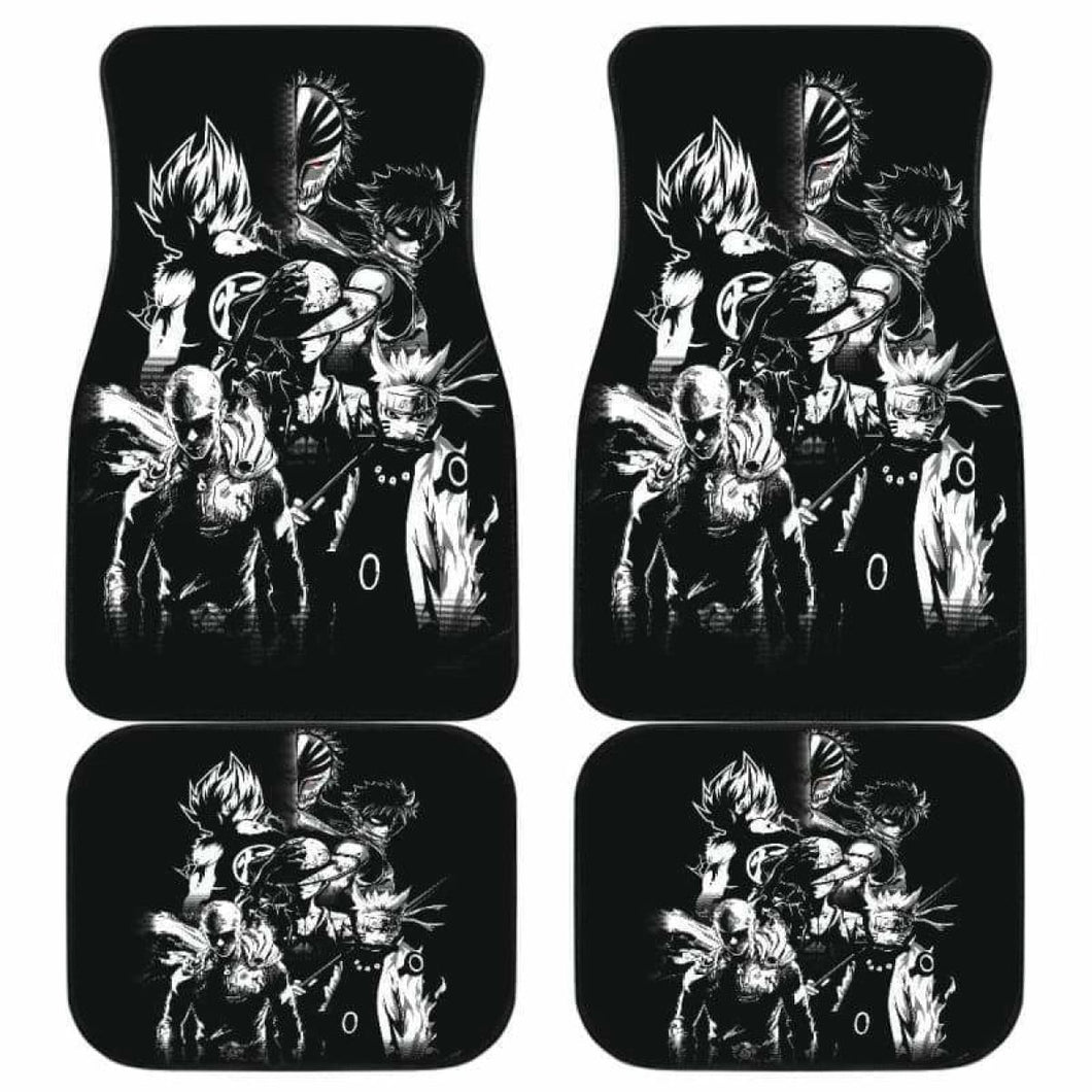 Anime Hero Front And Back Car Floor Mats Universal Fit 051912 - CarInspirations