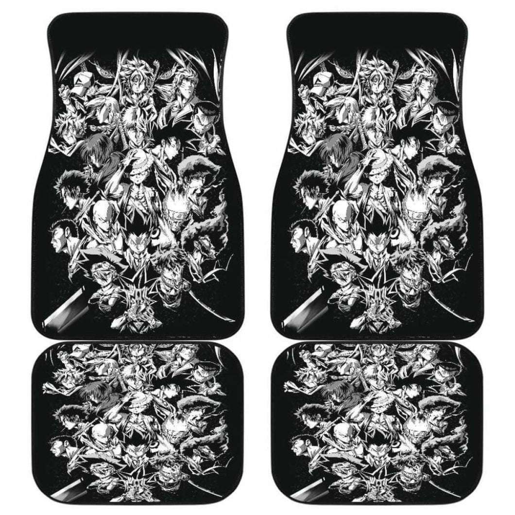 Anime Heroes 2019 Car Floor Mats Universal Fit - CarInspirations