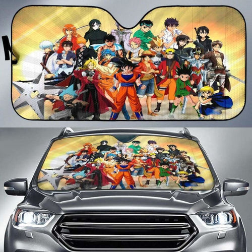 Anime Heroes New Auto Sun Shades 918b Universal Fit - CarInspirations