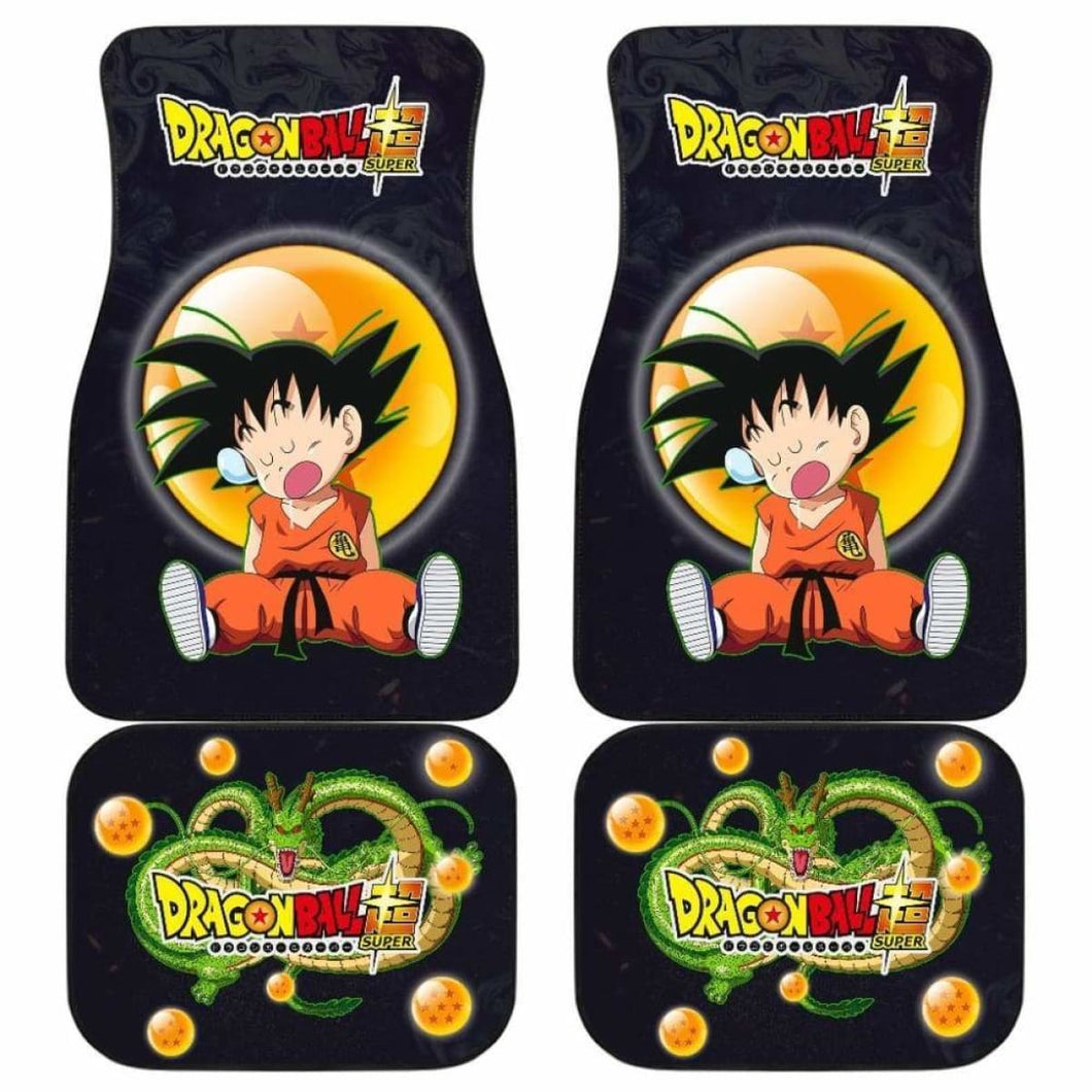 Anime Kid Goku Car Floor Mats Universal Fit 051012 - CarInspirations