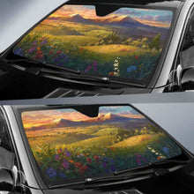 Load image into Gallery viewer, Anime Landscape 1 Car Auto Sun Shades Universal Fit 051312 - CarInspirations