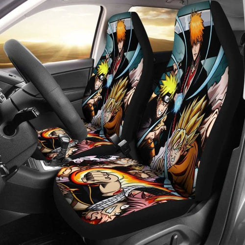 Anime Legends Car Seat Covers Universal Fit 051012 - CarInspirations
