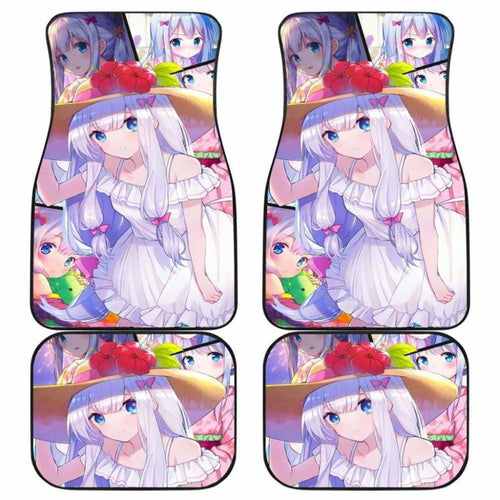 Anime Sagiri Car Mats Universal Fit - CarInspirations