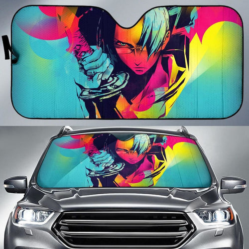 Anime Samurai Champloo Art Sunshade Universal Fit 225311 - CarInspirations