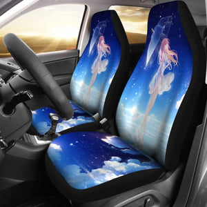 Anime Sky Girl Seat Covers Amazing Best Gift Ideas 2020 Universal Fit 090505 - CarInspirations