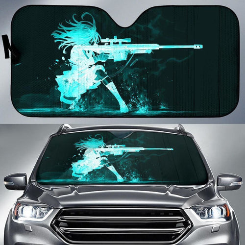 Anime Sniper Shooter Auto Sun Shade Nh06 Universal Fit 111204 - CarInspirations