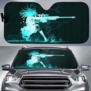 Anime Sniper Shooter Auto Sun Shade Nh06 Universal Fit 111204 - CarInspirations