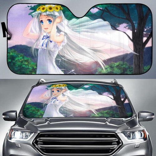 Anohana Japanese Hd 4K Car Sun Shade Universal Fit 225311 - CarInspirations