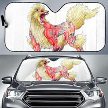 Load image into Gallery viewer, Arcanine Pokemon Auto Sun Shades 918b Universal Fit - CarInspirations