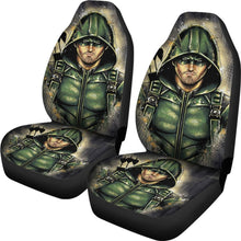 Load image into Gallery viewer, Art Green Arrow Car Seat Covers Amazing Gift Ideas Universal Fit 173905 - CarInspirations