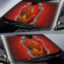 Load image into Gallery viewer, Art Harry Potter Gryffindor Car Sun shades Movie Fan Gift Universal Fit 210212 - CarInspirations