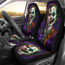 Load image into Gallery viewer, Art Joker Suicide Squad Car Seat Covers Movie Fan Gift H031020 Universal Fit 225311 - CarInspirations