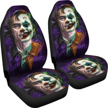 Load image into Gallery viewer, Art Joker Suicide Squad Car Seat Covers Movie Fan Gift H031020 Universal Fit 225311 - CarInspirations