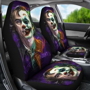 Art Joker Suicide Squad Car Seat Covers Movie Fan Gift H031020 Universal Fit 225311 - CarInspirations