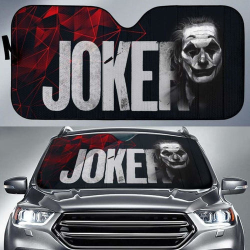 Art Joker Suicide Squad Car Sun Shades Movie Fan Gift Universal Fit 051012 - CarInspirations