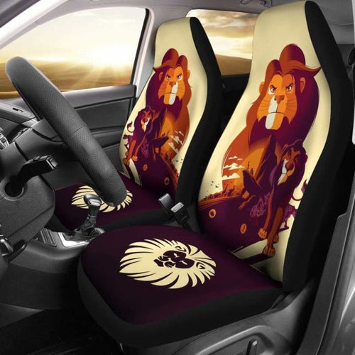 Art Lion King Car Seat Covers Universal Fit 051312 - CarInspirations