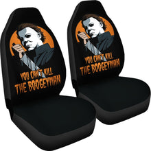 Load image into Gallery viewer, Art Michael Myers You Can’t Kill The Boogeyman Car Seat Covers Universal Fit 103530 - CarInspirations