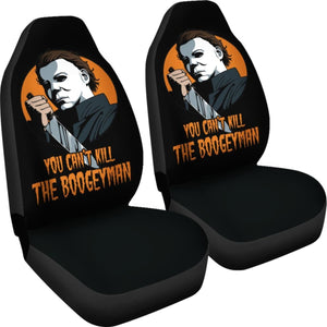 Art Michael Myers You Can’t Kill The Boogeyman Car Seat Covers Universal Fit 103530 - CarInspirations