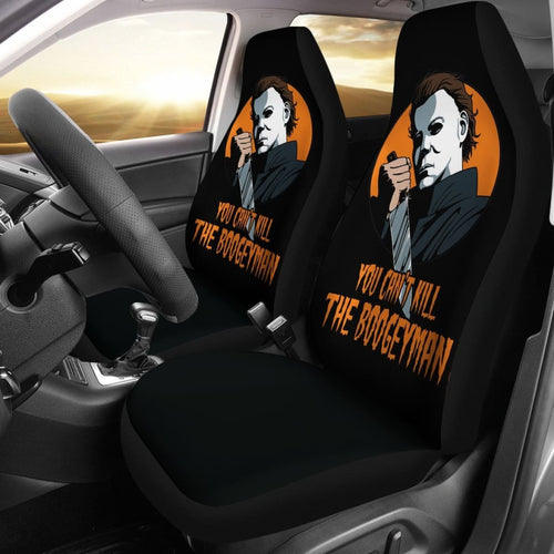 Art Michael Myers You Can’t Kill The Boogeyman Car Seat Covers Universal Fit 103530 - CarInspirations