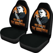 Load image into Gallery viewer, Art Michael Myers You Can’t Kill The Boogeyman Car Seat Covers Universal Fit 103530 - CarInspirations