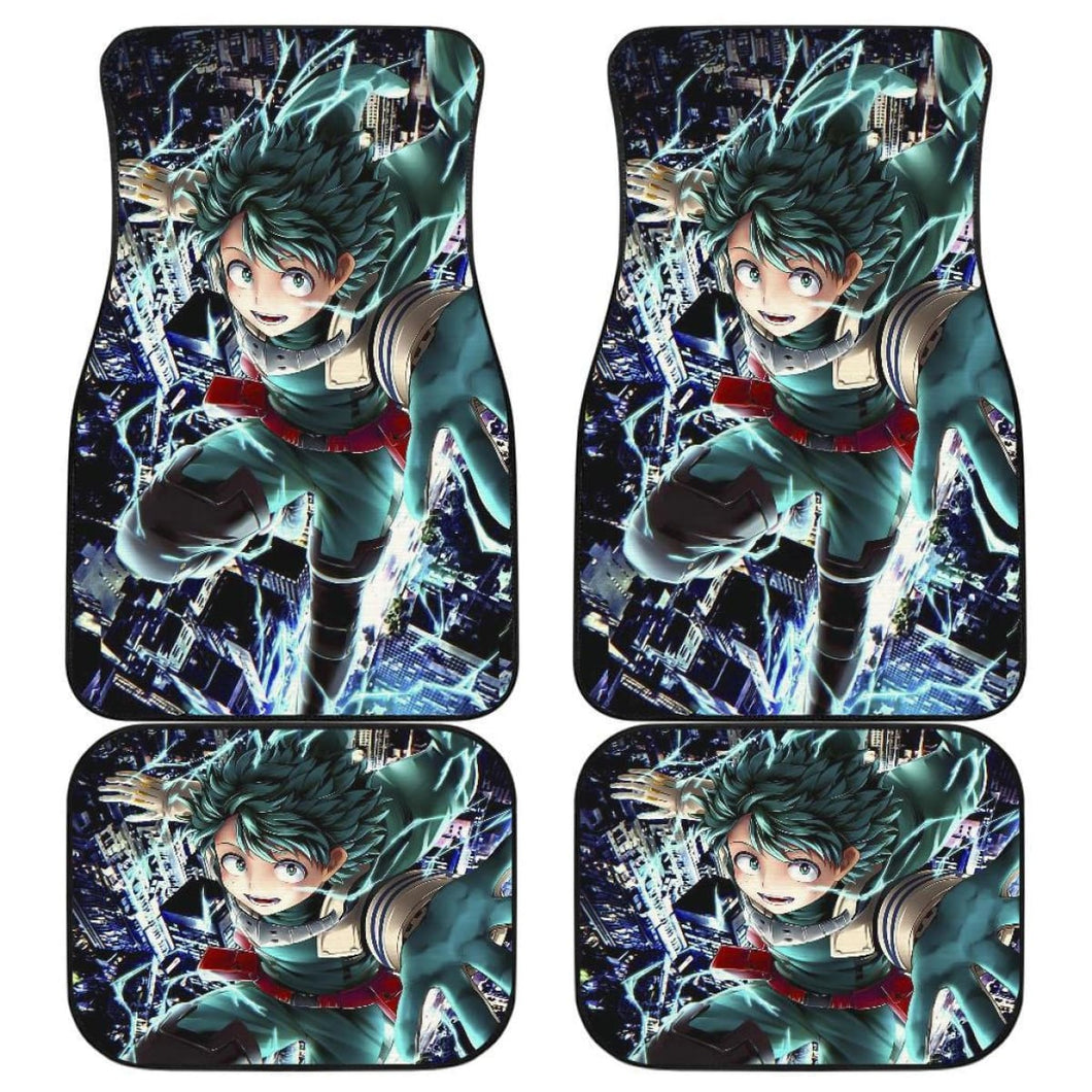 Art My Hero Academia Boku Car Floor Mats Manga Fan Gift H051520 Universal Fit 072323 - CarInspirations