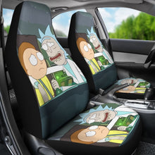 Load image into Gallery viewer, Art Rick and Morty Car Seat Covers Cartoon Fan Gift Universal Fit 210212 - CarInspirations