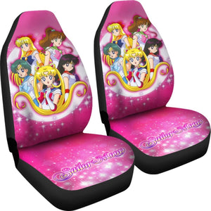 Art Sailor Moon Crystal Car Seat Covers Manga Fan Gift H031520 Universal Fit 225311 - CarInspirations