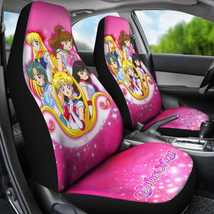 Art Sailor Moon Crystal Car Seat Covers Manga Fan Gift H031520 Universal Fit 225311 - CarInspirations