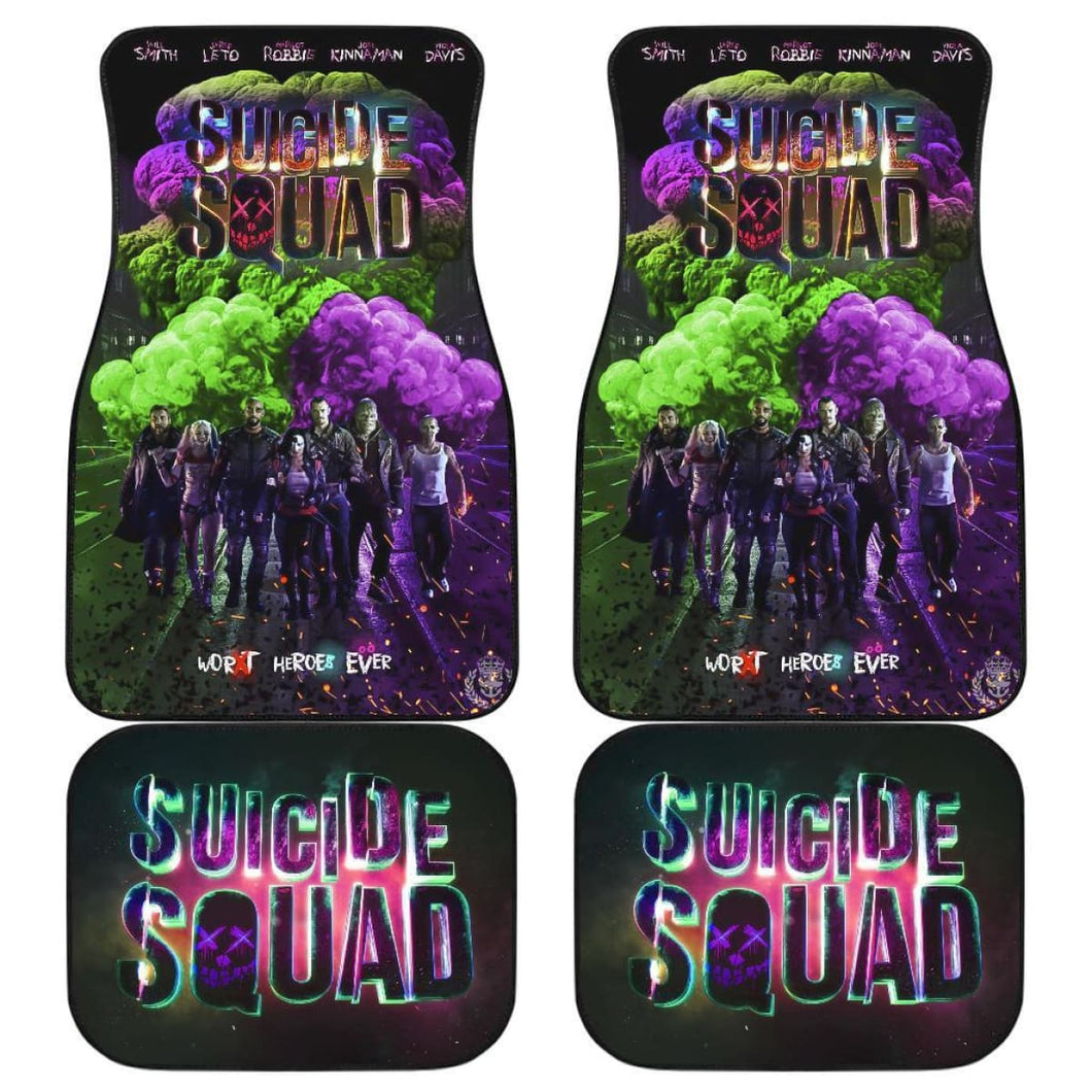 Art Suicide Squad Car Seat Covers Movie Fan Gift H031020 Universal Fit 225311 - CarInspirations