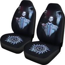 Load image into Gallery viewer, Art Supernatural Car Seat Covers Movie Fan Gift H040320 Universal Fit 225311 - CarInspirations