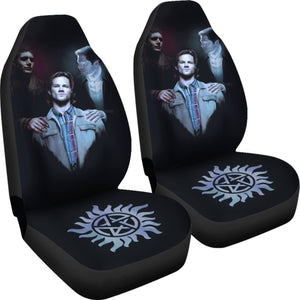 Art Supernatural Car Seat Covers Movie Fan Gift H040320 Universal Fit 225311 - CarInspirations