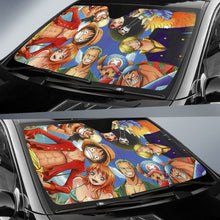 Load image into Gallery viewer, Art Team One Piece Car Sun Shades Cartoon Fan Gift H033120 Universal Fit 225311 - CarInspirations