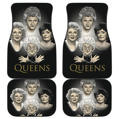 Art The Golden Girls Car Floor Mats Tv Show Fan Gift H040220 Universal Fit 225311 - CarInspirations