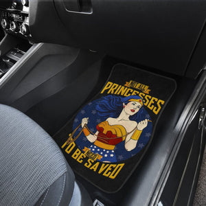 Art Wonder Woman Car Floor Mats Movie Fan Gift H040220 Universal Fit 225311 - CarInspirations