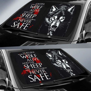 Arya Stark - Leave One Wolf Alive Auto Sun Shades 232205 - YourCarButBetter