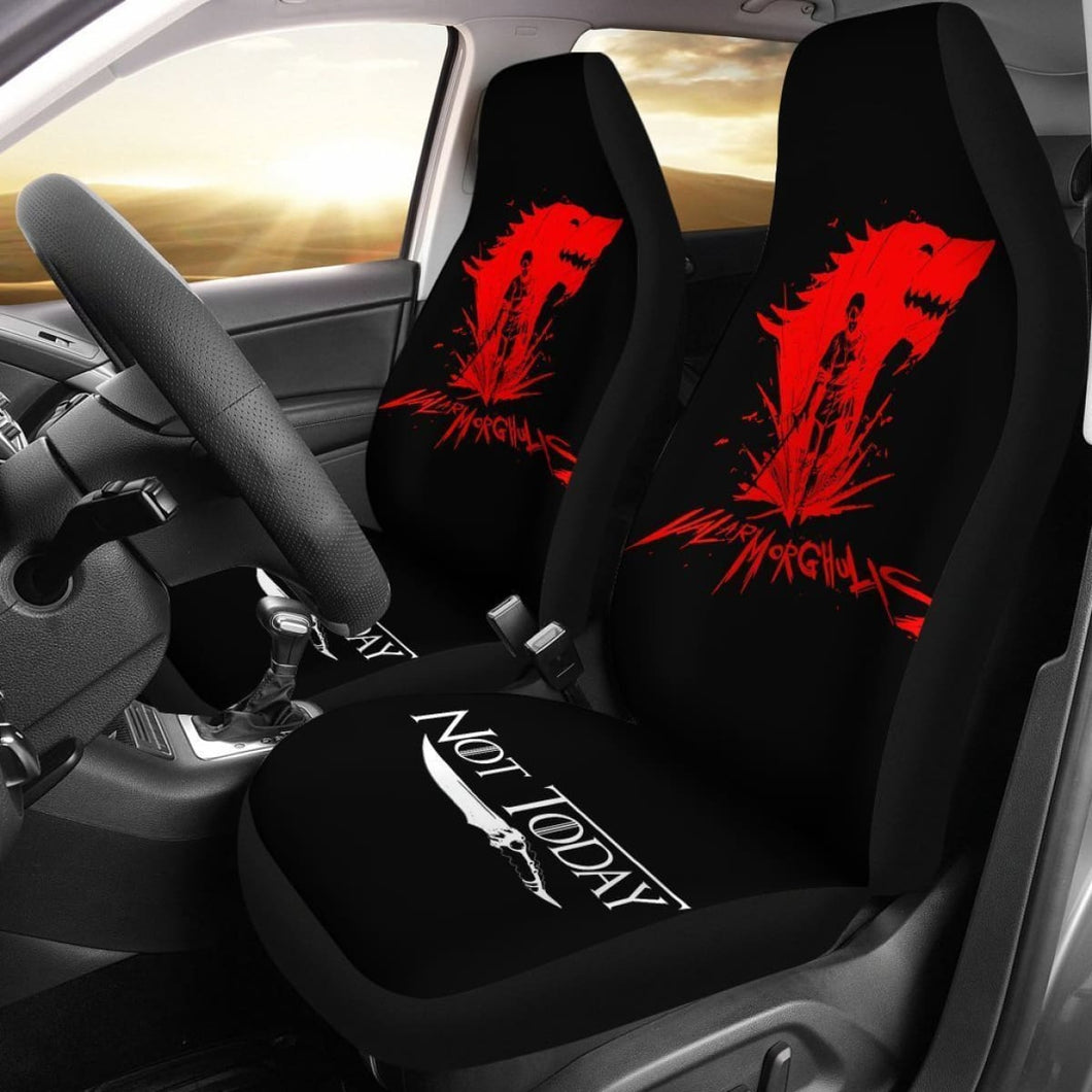 Arya Stark Not Today Car Seat Covers For Game Of Thrones Ss8 Lt04 Universal Fit 225721 - CarInspirations