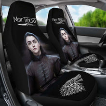Load image into Gallery viewer, Arya Stark Not Today Car Seat Covers Universal Fit - CarInspirations