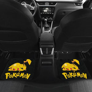 Ask Ketchum & Pikachu Car Floor Mats Pokemon Anime H200221 Universal Fit 225311 - CarInspirations