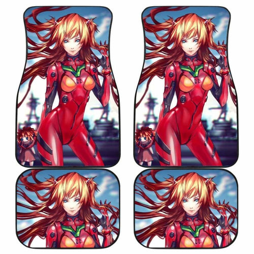 Asuka Anime Car Mats Universal Fit - CarInspirations