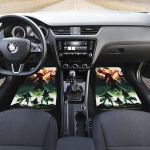 Attack On Titan Anime Car Floor Mats Universal Fit - CarInspirations