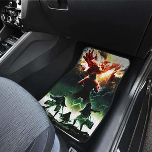 Attack On Titan Anime Car Floor Mats Universal Fit - CarInspirations