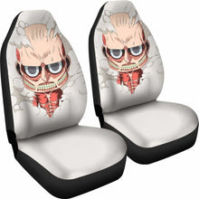 Load image into Gallery viewer, Attack On Titan Chibi Cute Seat Covers 101719 Universal Fit - CarInspirations