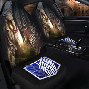 Attack On Titan Fight Seat Covers 101719 Universal Fit - CarInspirations