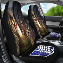 Load image into Gallery viewer, Attack On Titan Fight Seat Covers 101719 Universal Fit - CarInspirations