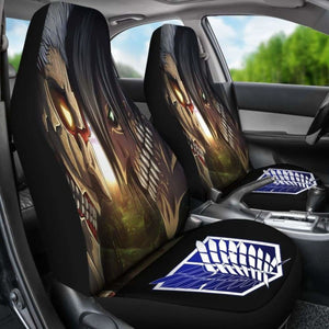Attack On Titan Fight Seat Covers 101719 Universal Fit - CarInspirations