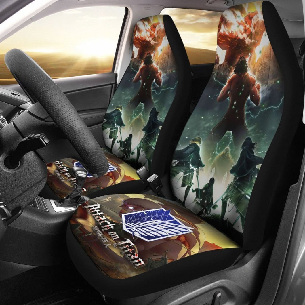 Attack On Titan Final Battle Car Seat Covers Lt03 Universal Fit 225721 - CarInspirations